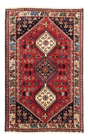 Alfombra persa - Nómada - 127 x 80 cm - rojo