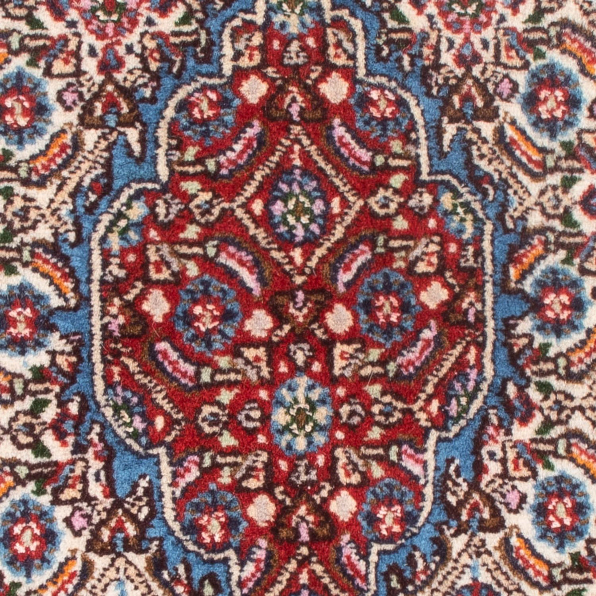 Alfombra persa - Clásica - Real - 87 x 57 cm - rojo