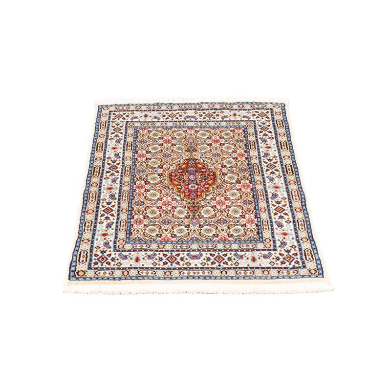 Alfombra persa - Clásica - Real - 88 x 55 cm - multicolor