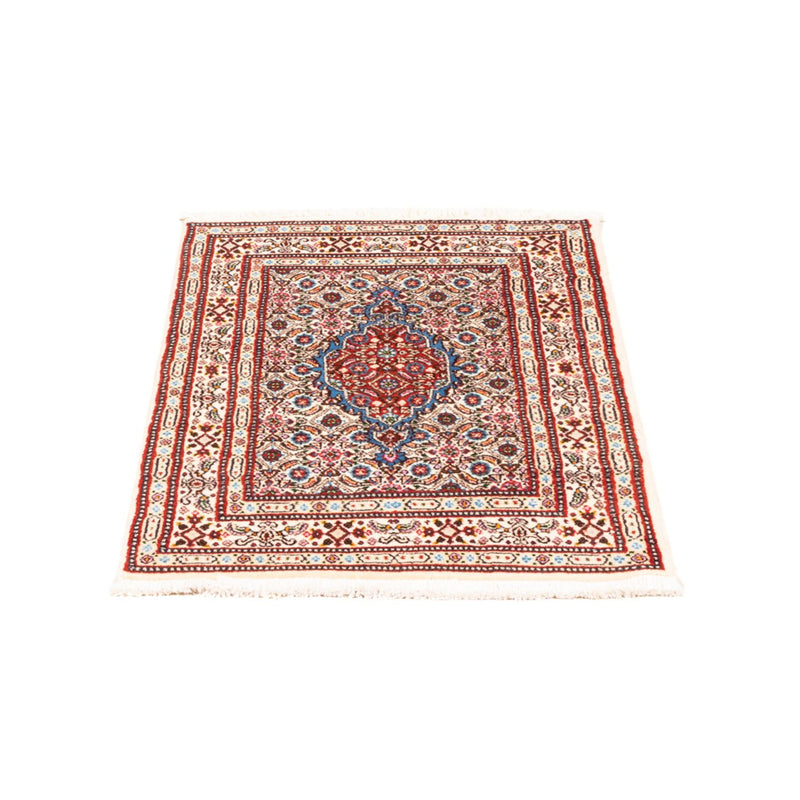 Alfombra persa - Clásica - Real - 87 x 57 cm - multicolor