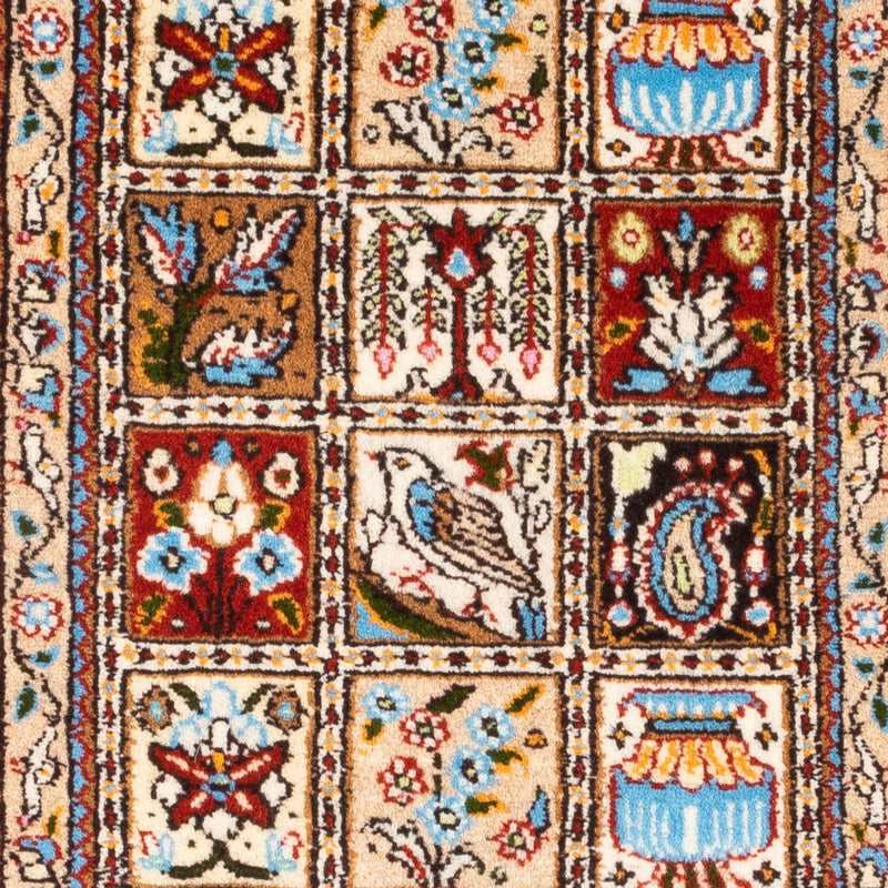 Alfombra persa - Clásica - Real - 88 x 59 cm - multicolor
