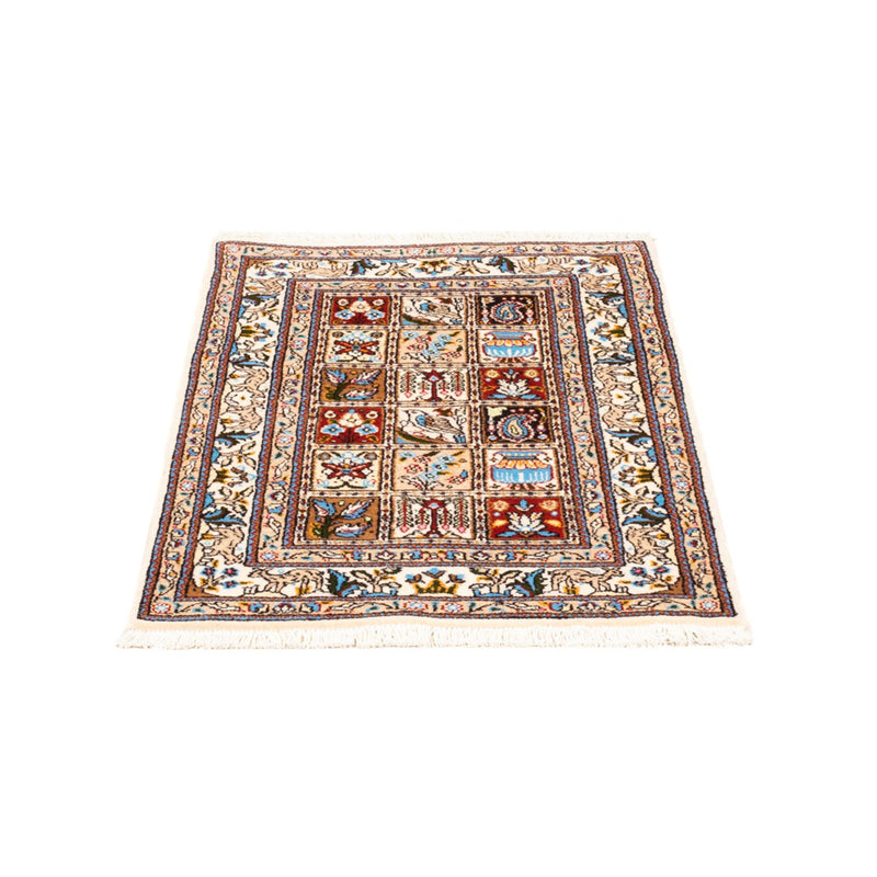 Alfombra persa - Clásica - Real - 88 x 59 cm - multicolor