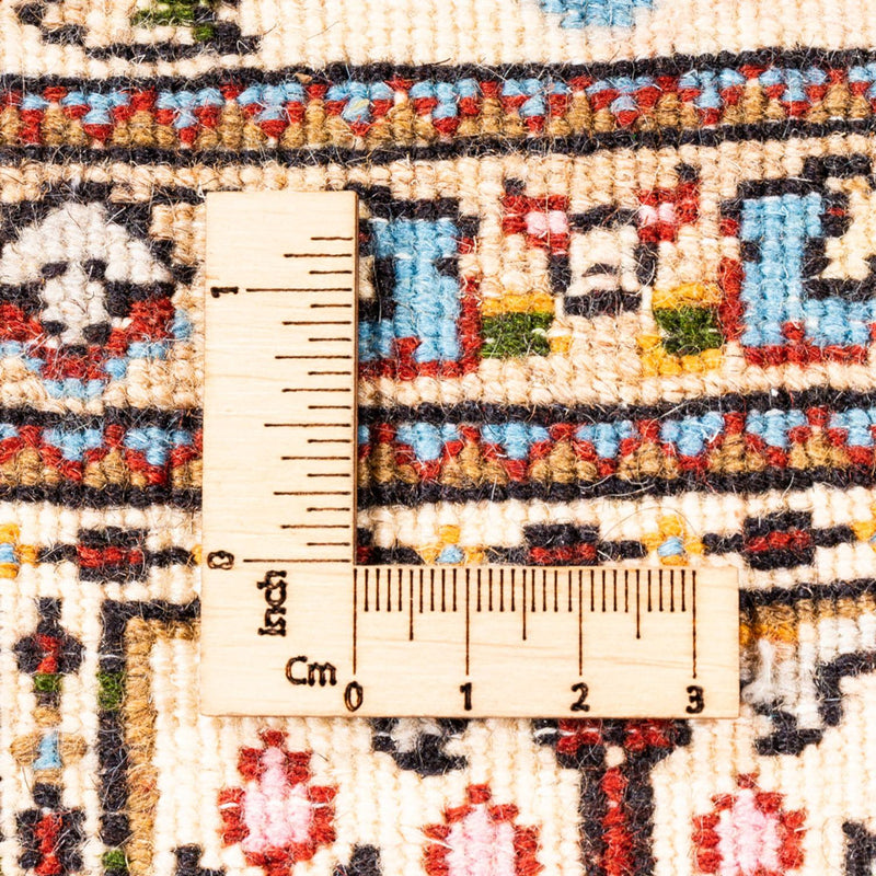 Alfombra persa - Clásica - Real - 88 x 59 cm - multicolor