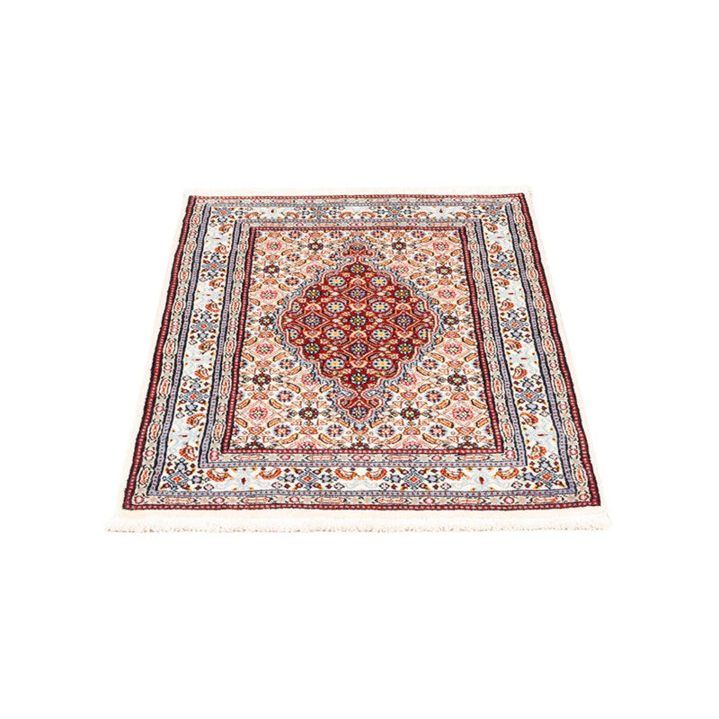 Alfombra persa - Clásica - Real - 90 x 60 cm - rojo claro