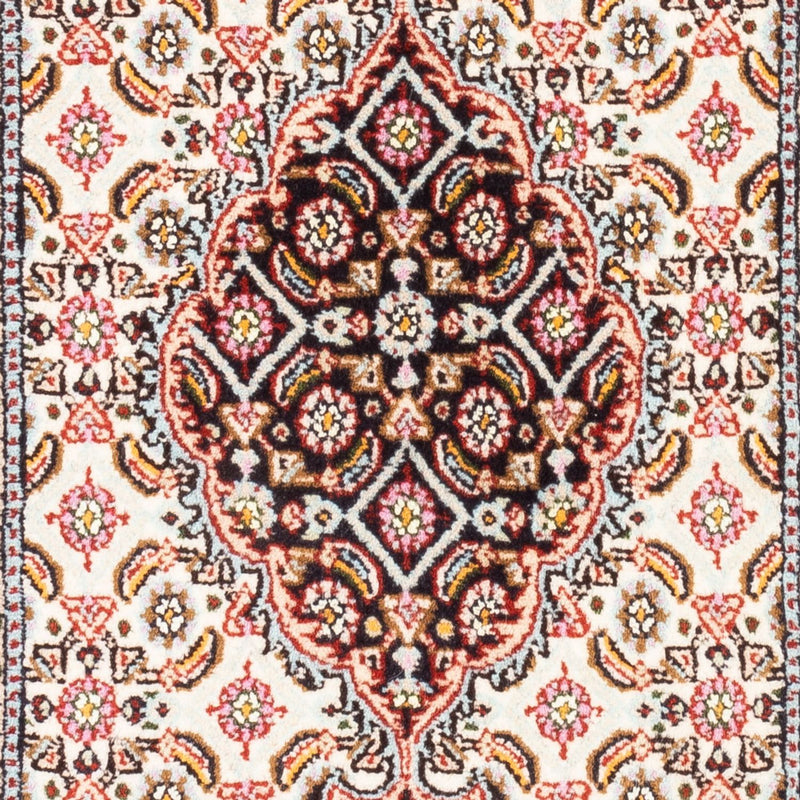 Alfombra persa - Clásica - Real - 90 x 60 cm - crema