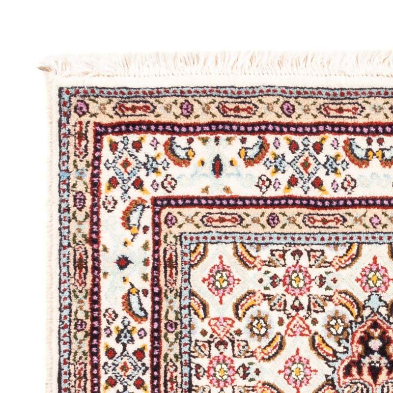 Alfombra persa - Clásica - Real - 90 x 60 cm - crema