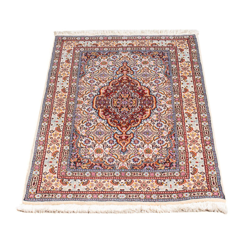 Alfombra persa - Clásica - Real - 90 x 60 cm - rojo