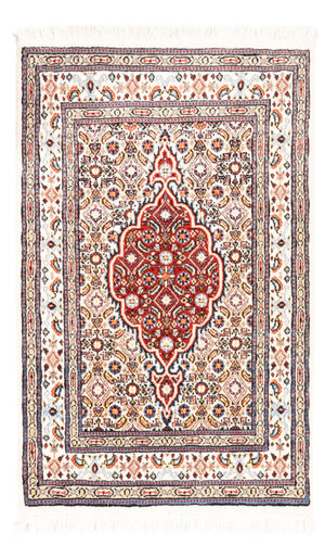 Alfombra persa - Clásica - Real - 90 x 60 cm - rojo