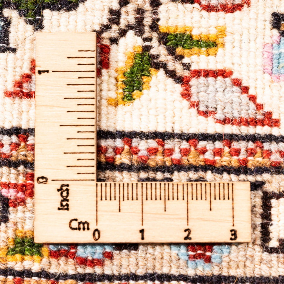 Alfombra persa - Clásica - Real - 90 x 60 cm - multicolor