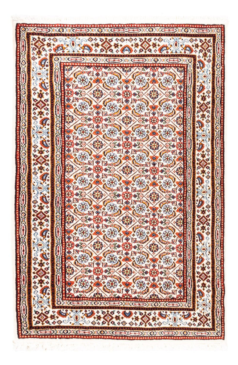 Alfombra persa - Clásica - Real - 90 x 60 cm - rojo claro