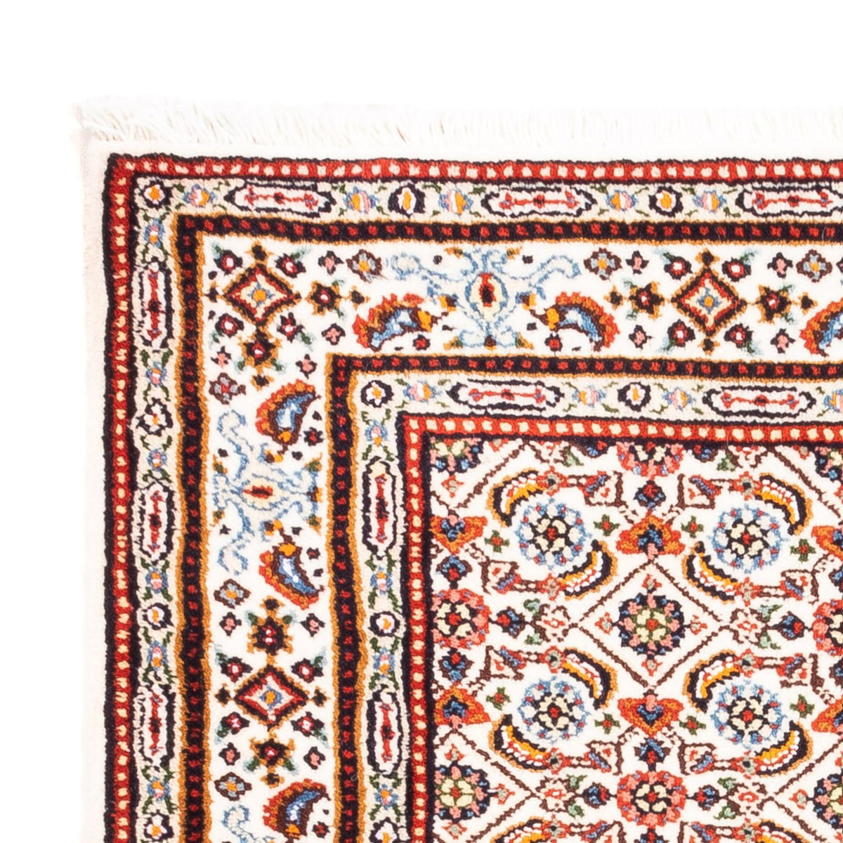 Alfombra persa - Clásica - Real - 90 x 60 cm - rojo claro