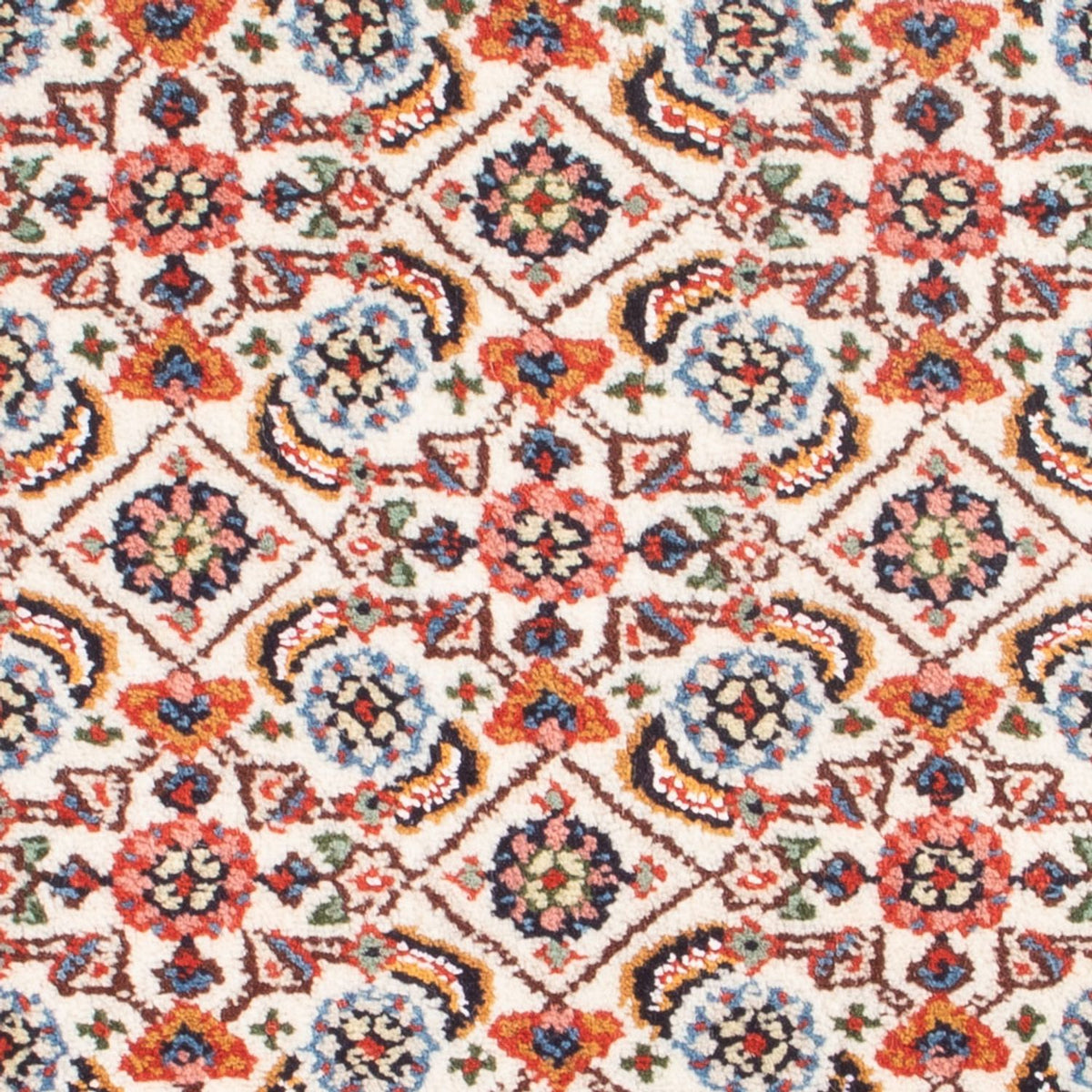 Alfombra persa - Clásica - Real - 90 x 60 cm - rojo claro