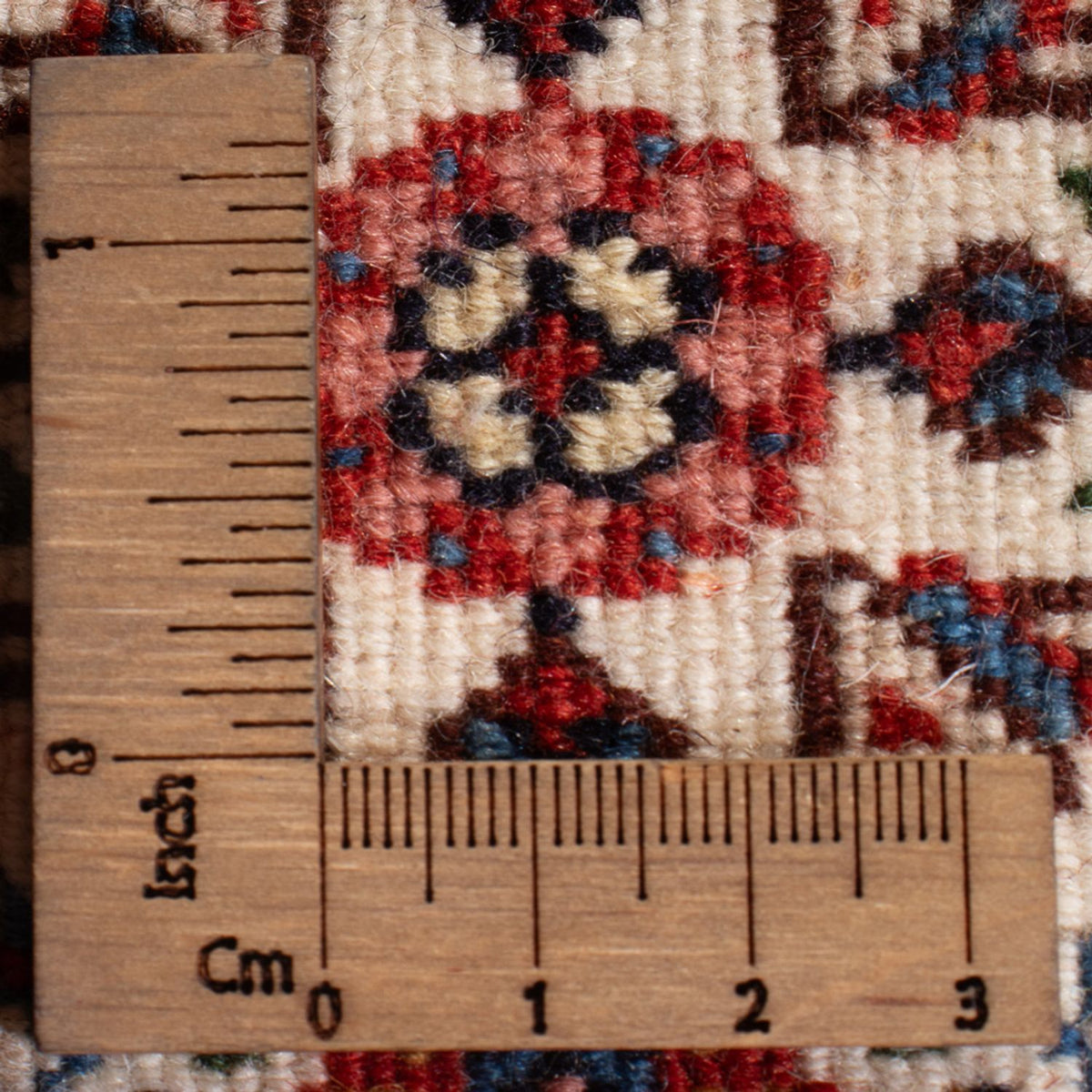 Alfombra persa - Clásica - Real - 90 x 60 cm - rojo claro