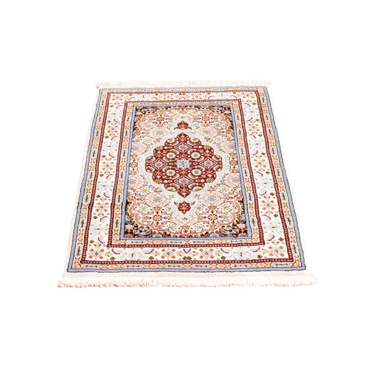 Alfombra persa - Clásica - Real - 90 x 60 cm - rojo
