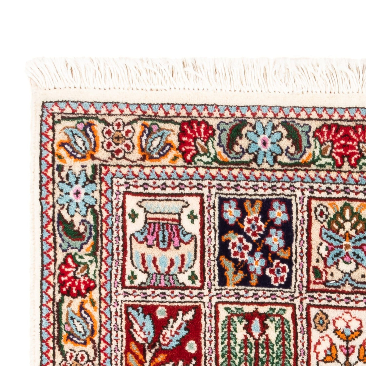 Alfombra persa - Clásica - Real - 90 x 60 cm - multicolor