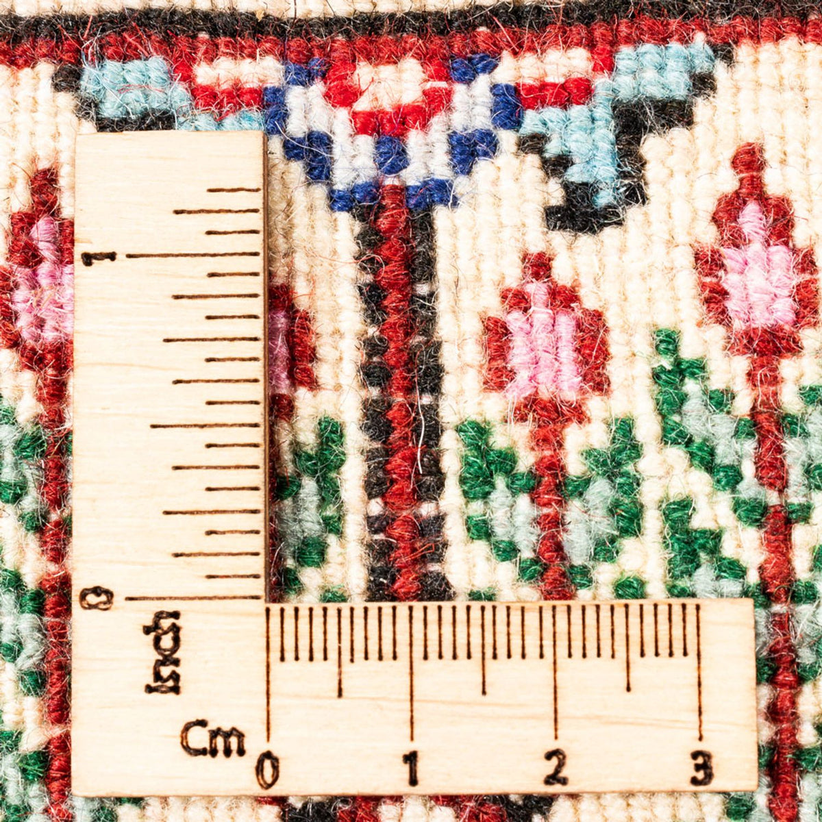 Alfombra persa - Clásica - Real - 90 x 60 cm - multicolor