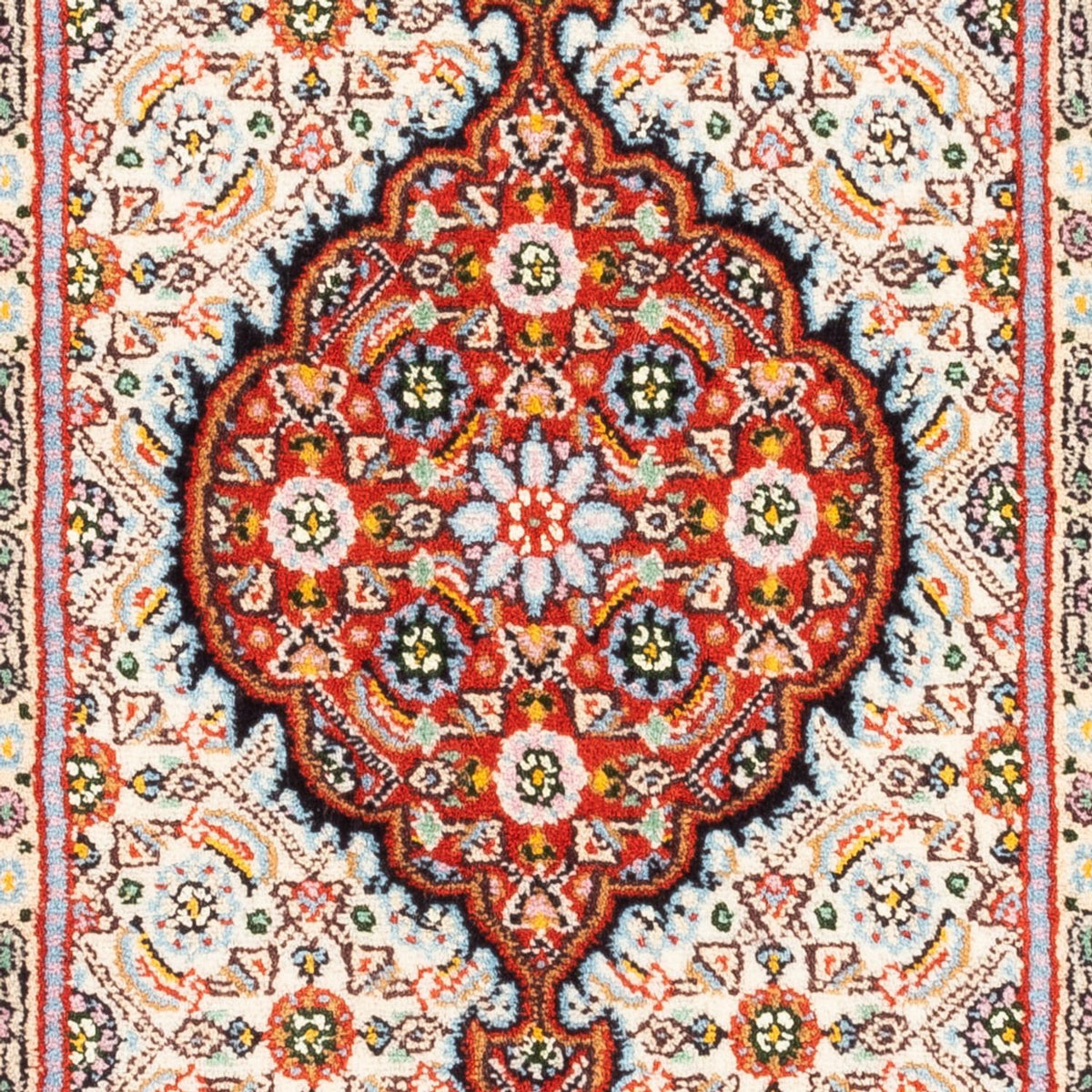Alfombra persa - Clásica - Real - 90 x 60 cm - rojo
