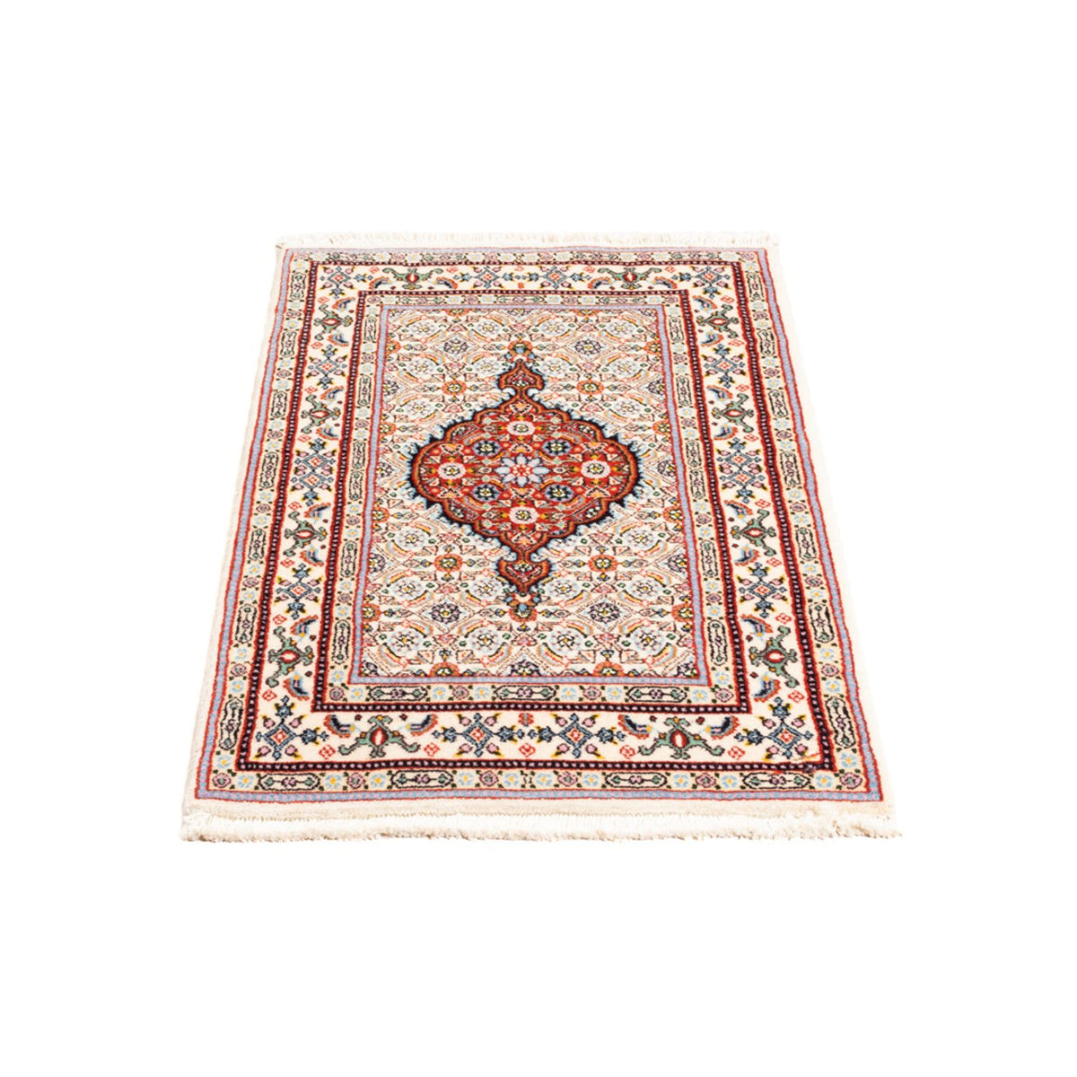 Alfombra persa - Clásica - Real - 90 x 60 cm - rojo