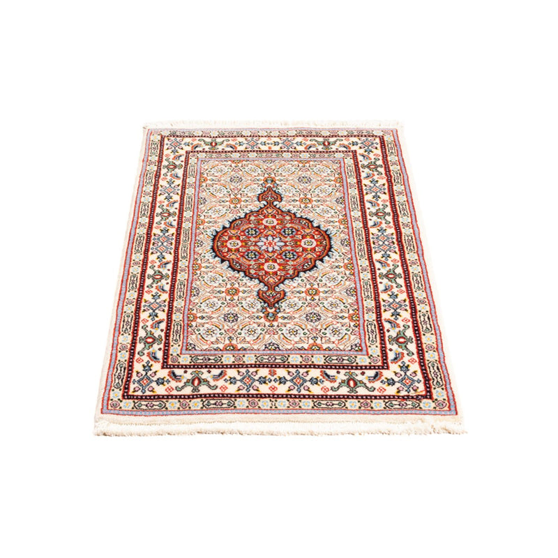 Alfombra persa - Clásica - Real - 90 x 60 cm - rojo