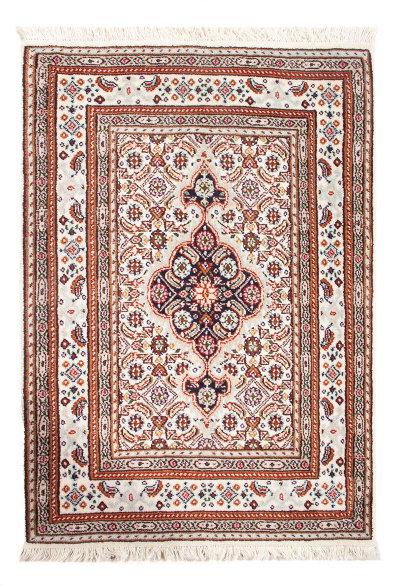 Alfombra persa - Clásica - Real - 90 x 60 cm - rojo claro