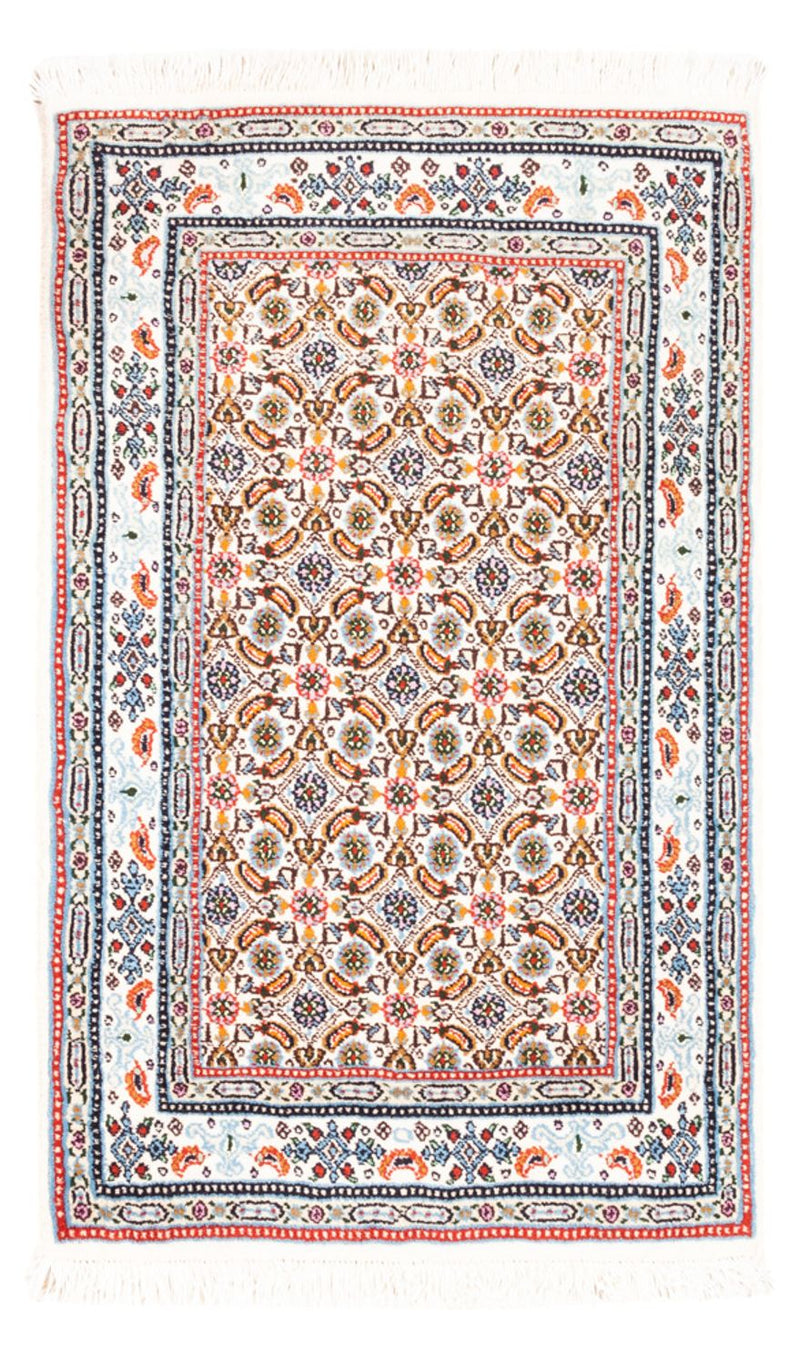 Alfombra persa - Clásica - Real - 90 x 60 cm - multicolor
