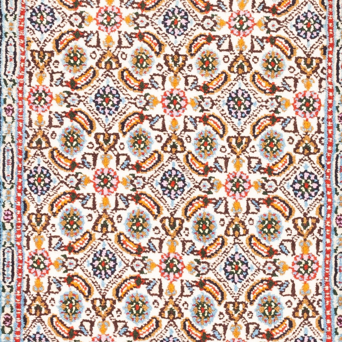Alfombra persa - Clásica - Real - 90 x 60 cm - multicolor