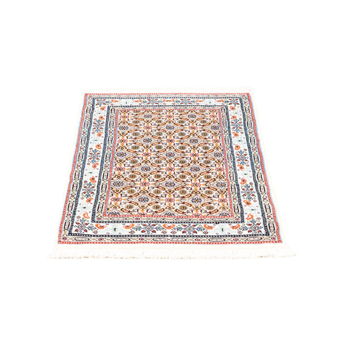 Alfombra persa - Clásica - Real - 90 x 60 cm - multicolor