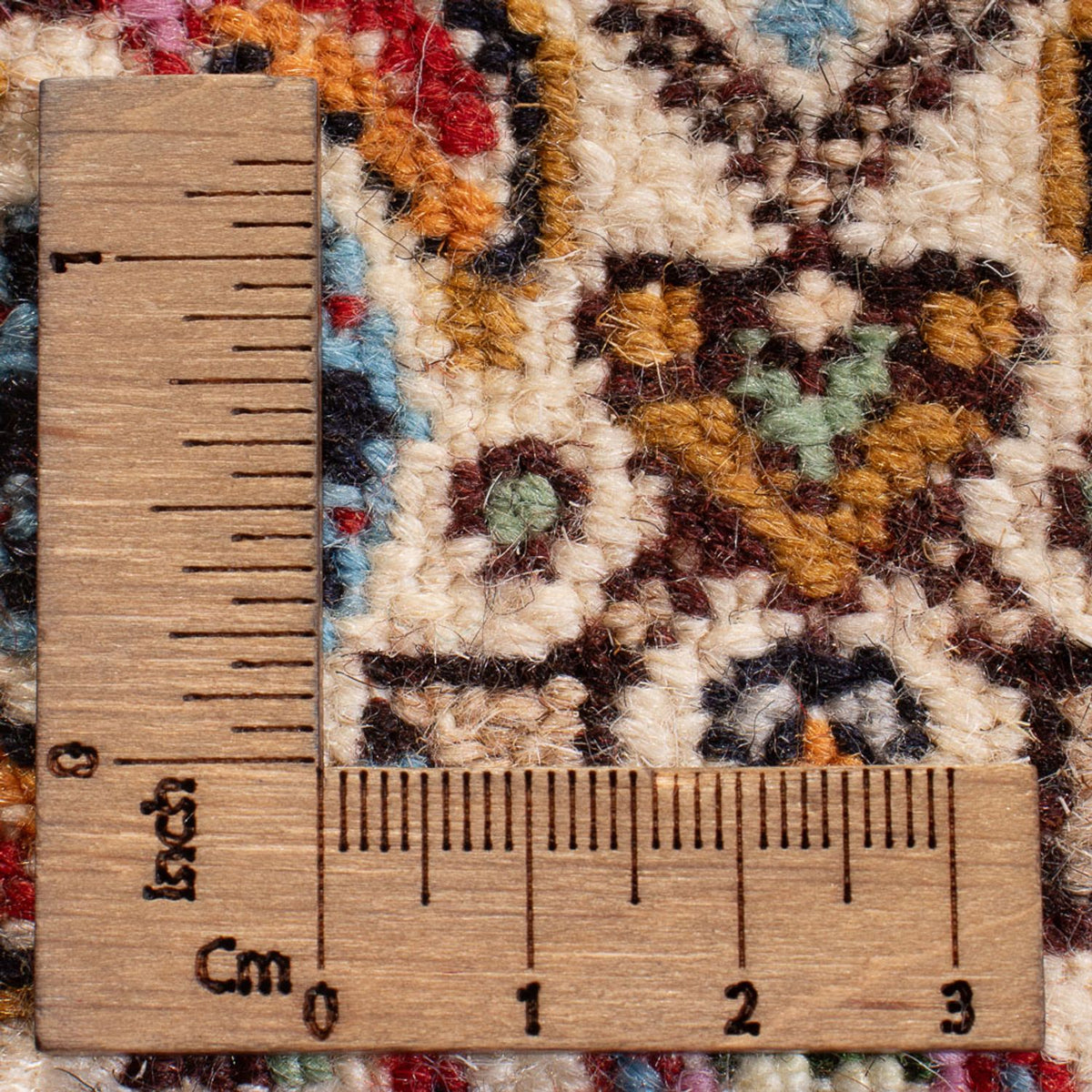 Alfombra persa - Clásica - Real - 90 x 60 cm - marrón claro