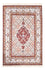 Alfombra persa - Clásica - Real - 90 x 60 cm - rojo