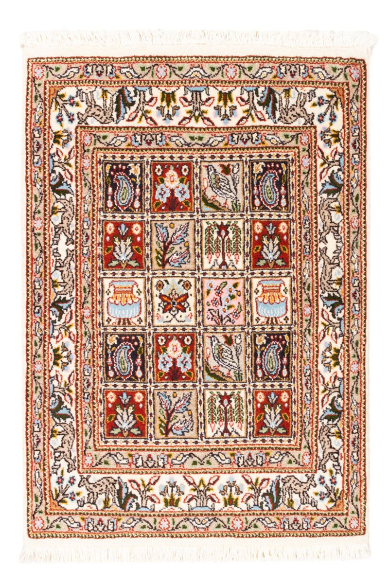 Alfombra persa - Clásica - Real - 90 x 60 cm - multicolor