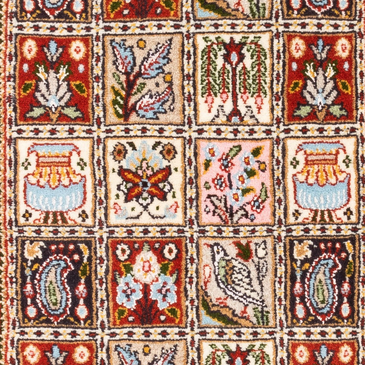Alfombra persa - Clásica - Real - 90 x 60 cm - multicolor