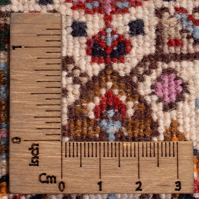 Alfombra persa - Clásica - Real - 90 x 60 cm - rojo claro