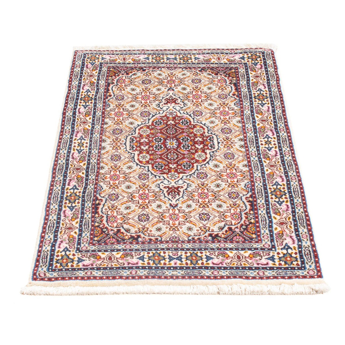 Alfombra persa - Clásica - Real - 90 x 60 cm - rojo
