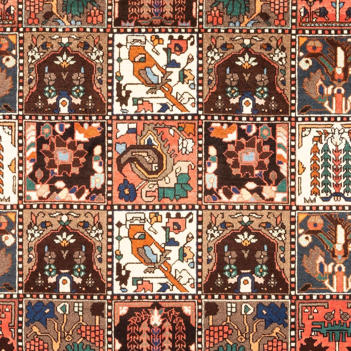 Alfombra persa - Nómada - 300 x 205 cm - multicolor