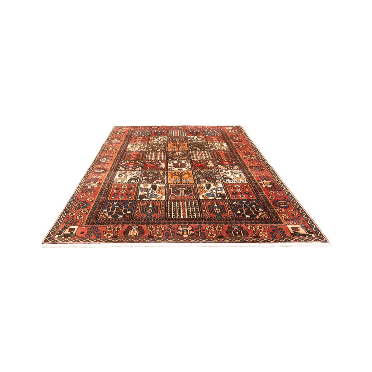 Alfombra persa - Nómada - 314 x 207 cm - multicolor