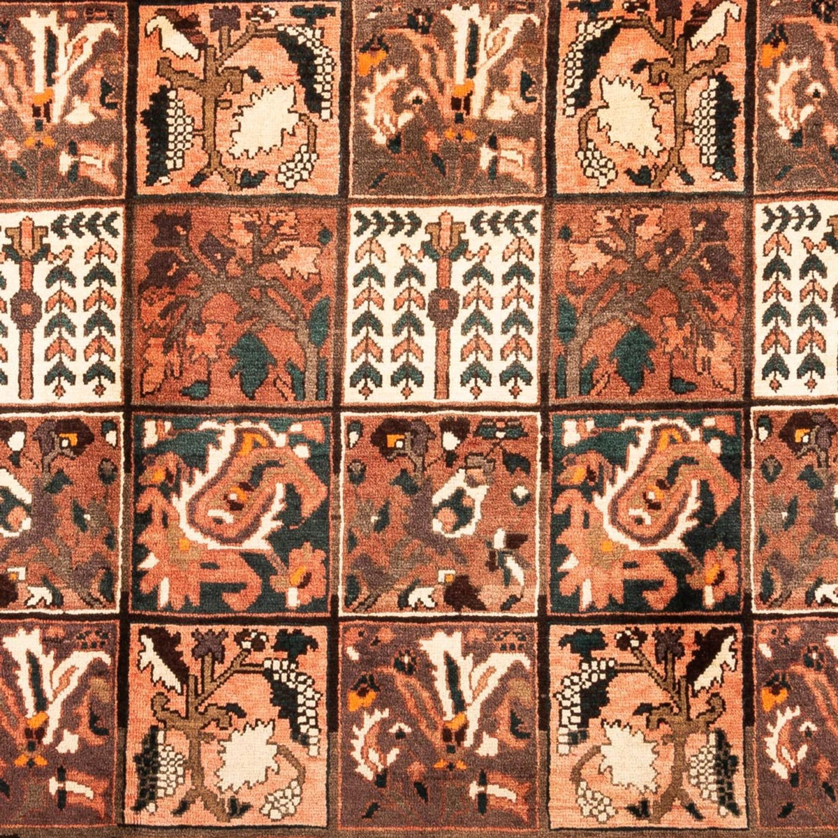 Alfombra persa - Nómada - 307 x 206 cm - multicolor
