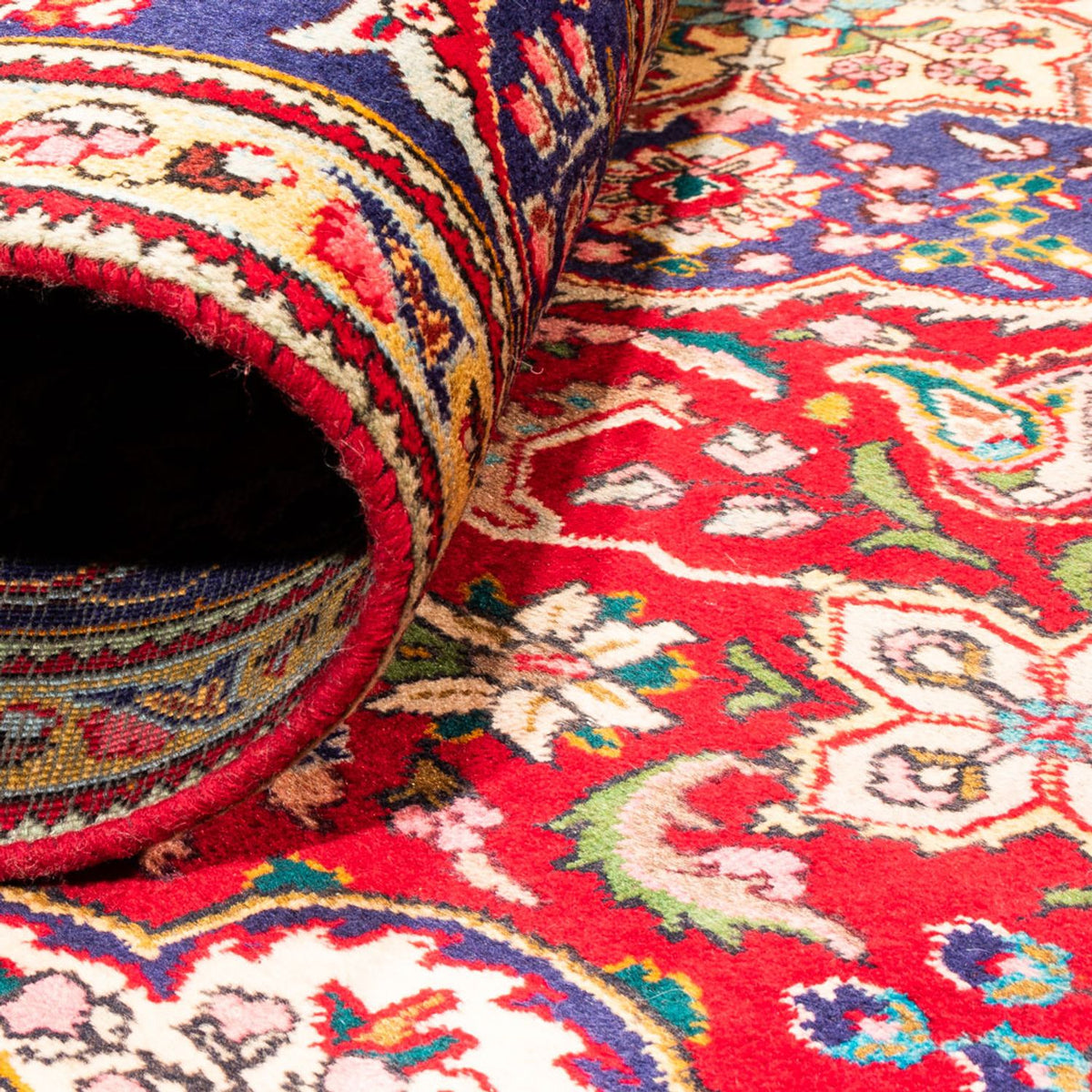 Alfombra persa - Tabriz - 296 x 197 cm - rojo