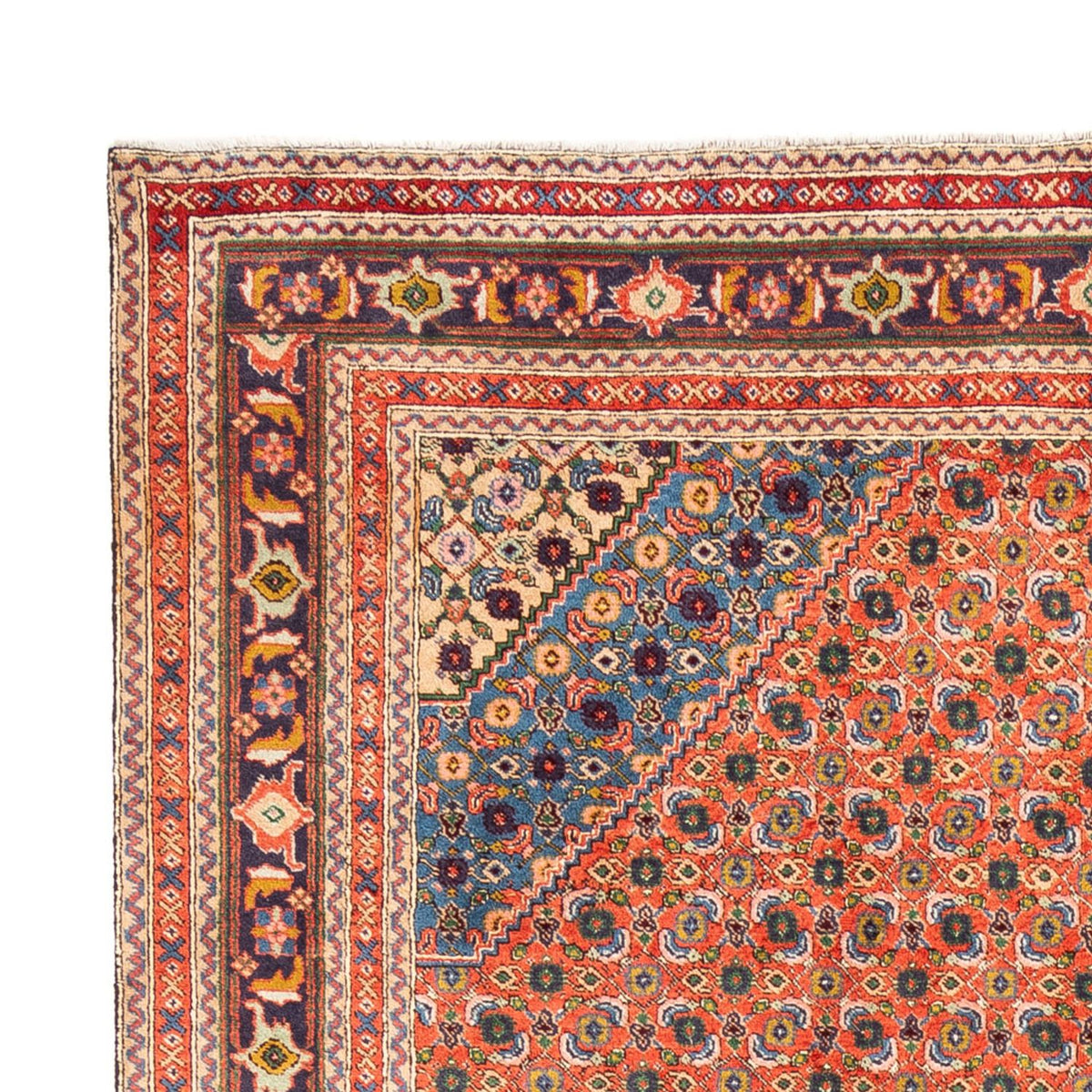 Alfombra persa - Nómada - 297 x 198 cm - rojo