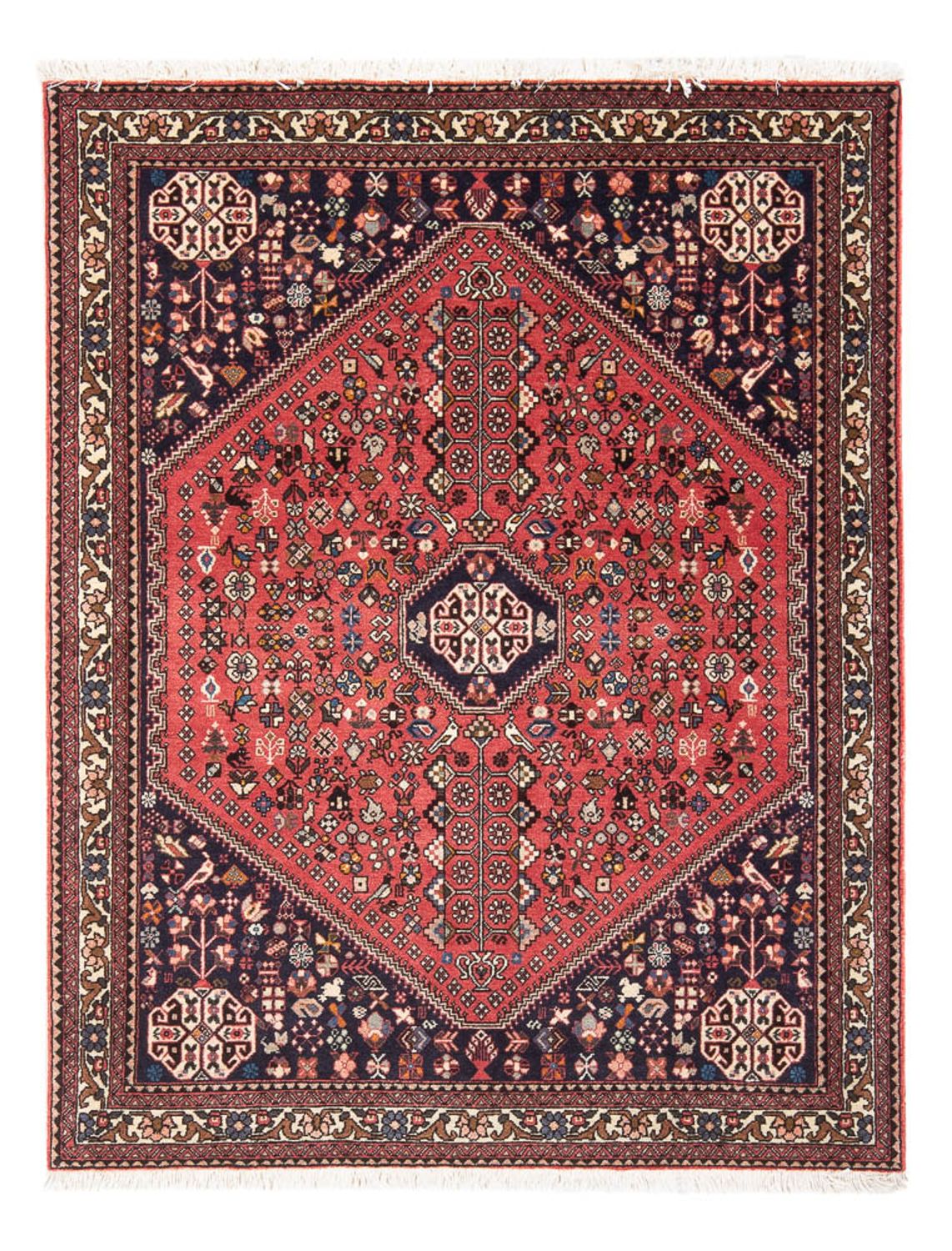 Alfombra persa - Nómada - 150 x 104 cm - rojo