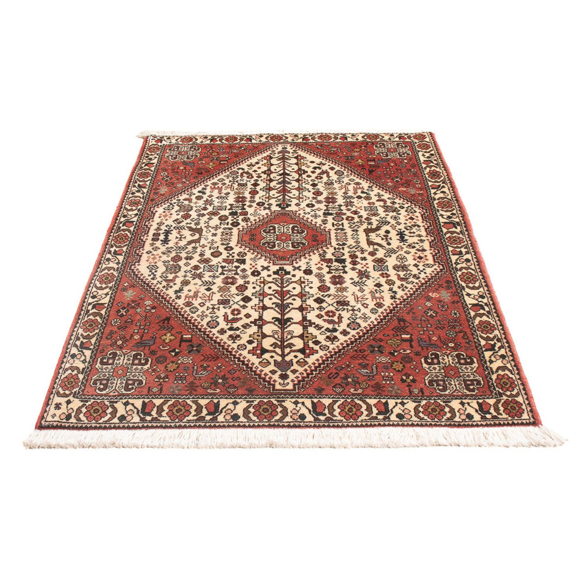 Alfombra persa - Nómada - 152 x 103 cm - crema