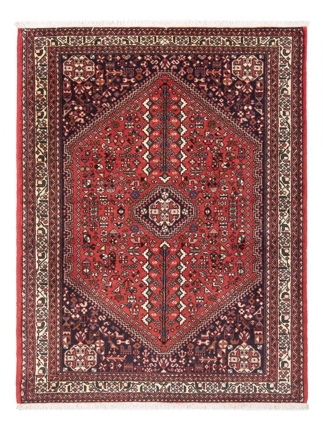 Alfombra persa - Nómada - 150 x 105 cm - rojo