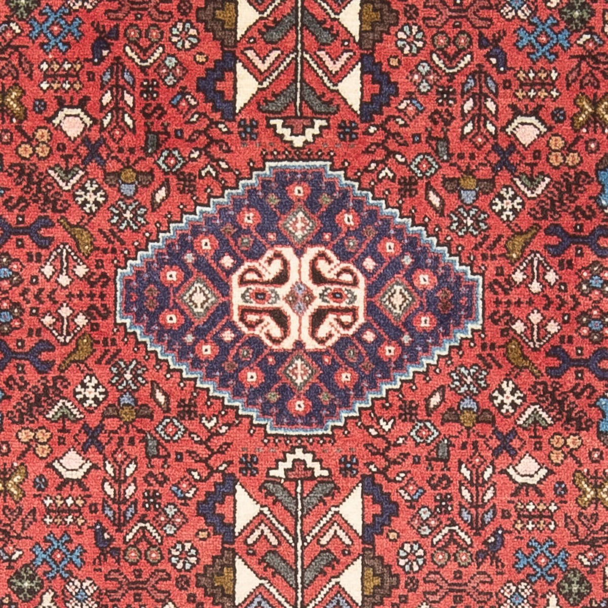 Alfombra persa - Nómada - 148 x 102 cm - rojo