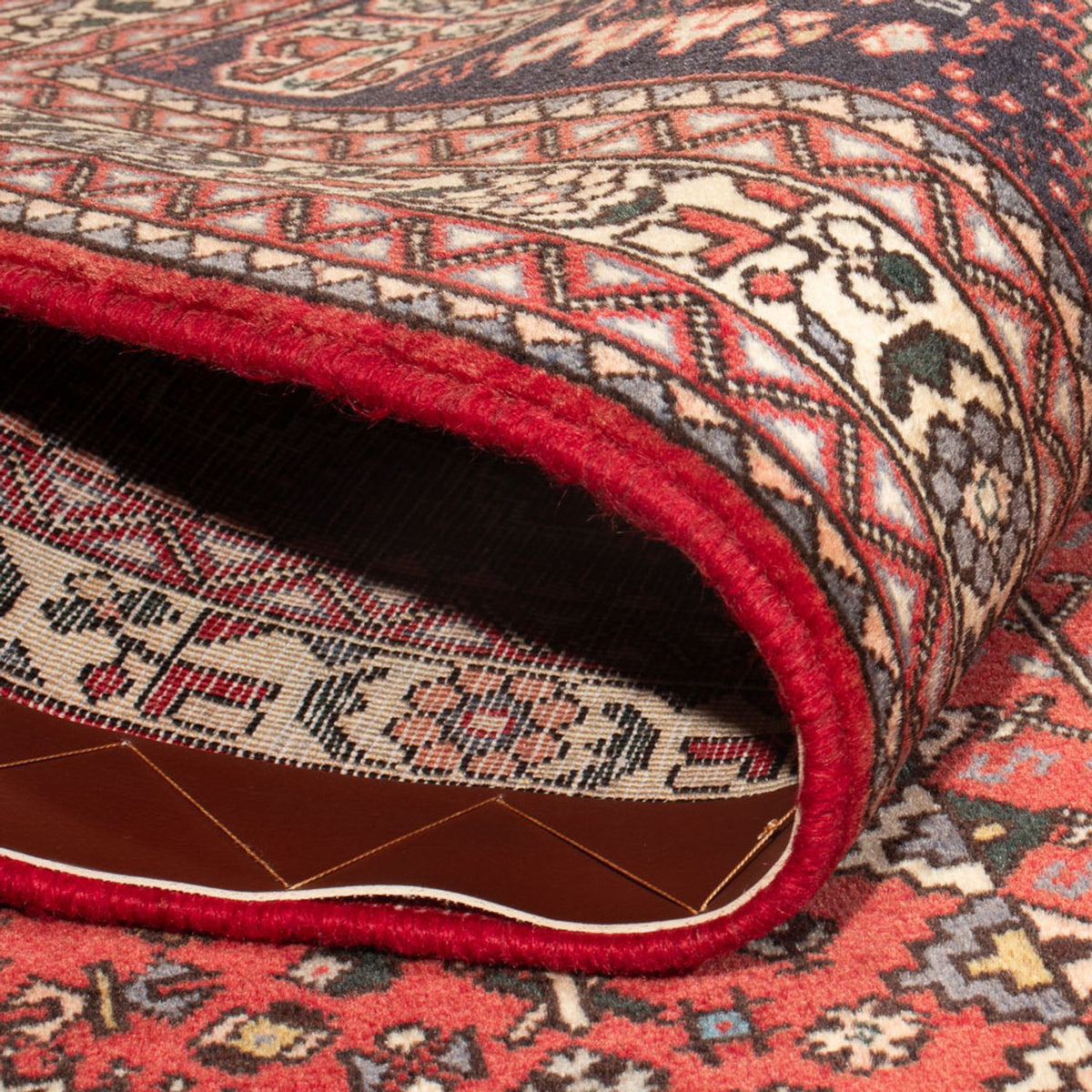 Alfombra persa - Nómada - 155 x 105 cm - rojo