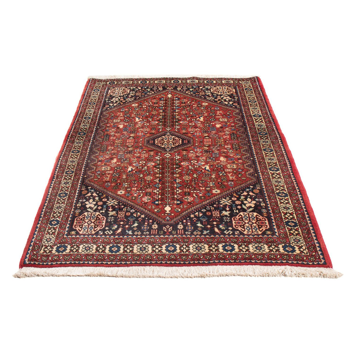 Alfombra persa - Nómada - 156 x 106 cm - rojo