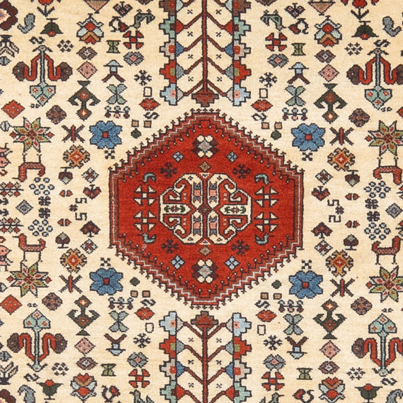 Alfombra persa - Nómada - 154 x 100 cm - crema