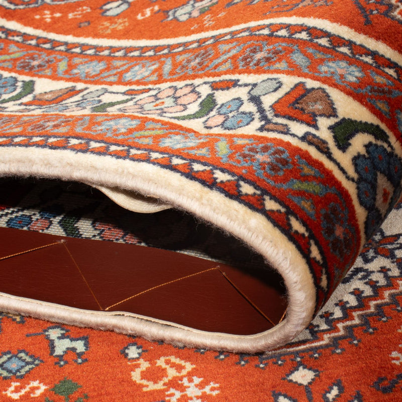 Alfombra persa - Nómada - 154 x 100 cm - crema