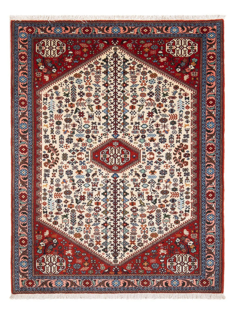 Alfombra persa - Nómada - 143 x 104 cm - crema
