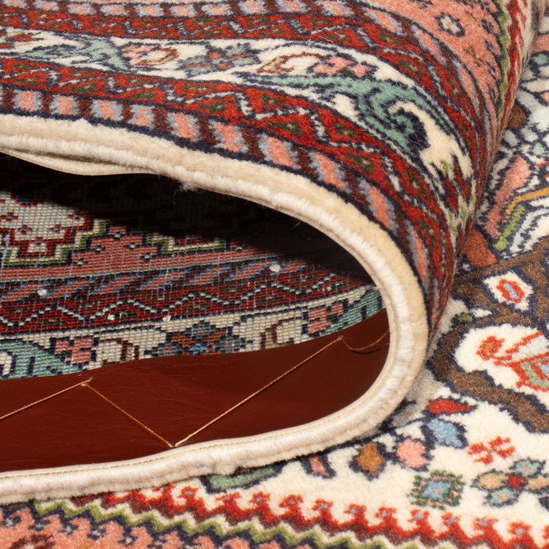 Alfombra persa - Nómada - 140 x 106 cm - crema