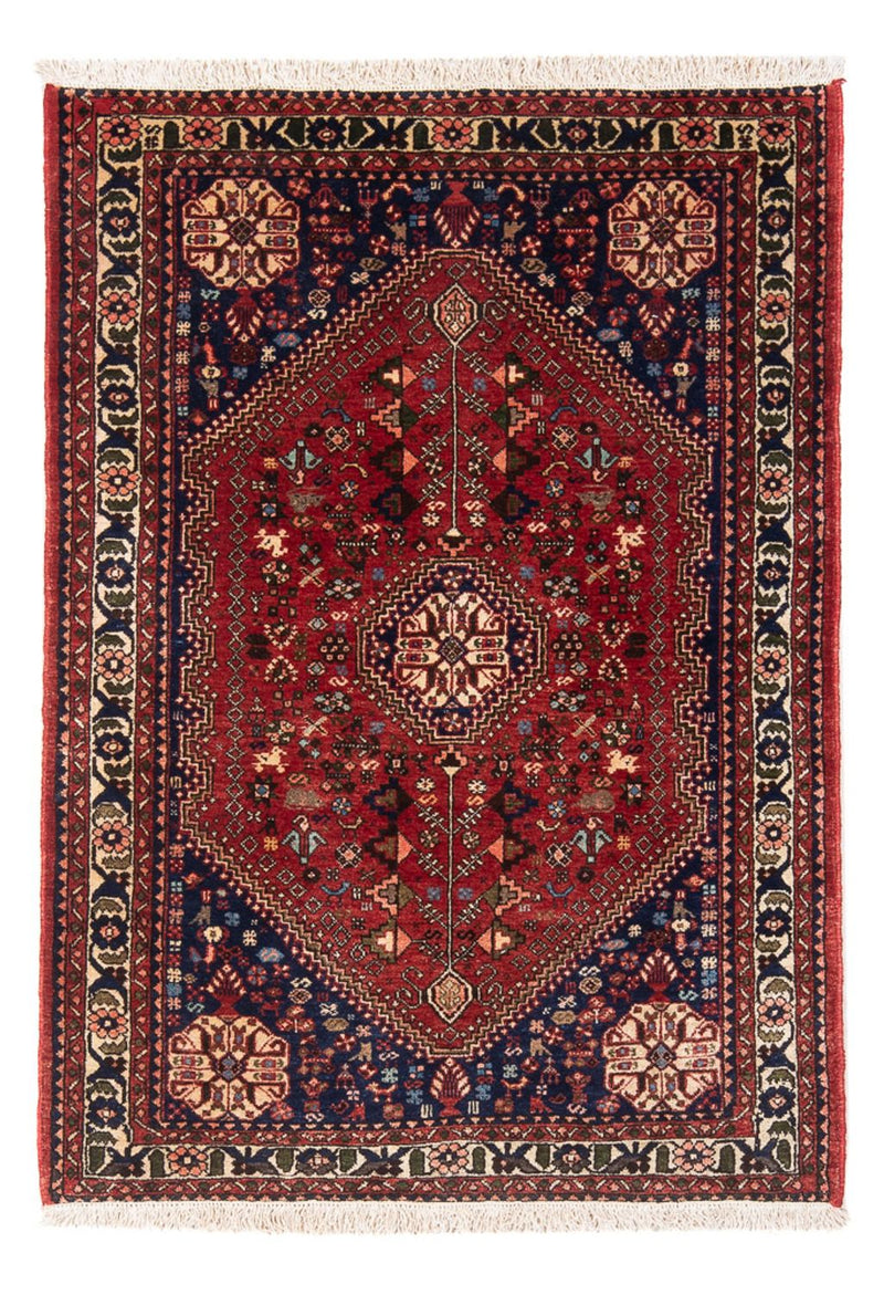 Alfombra persa - Nómada - 156 x 104 cm - rojo