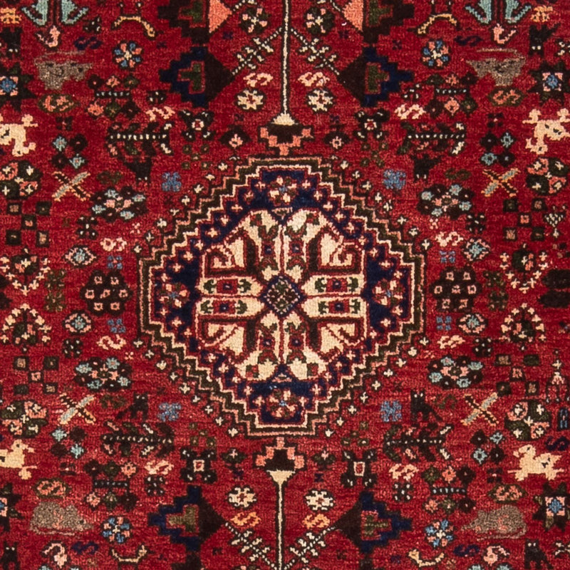 Alfombra persa - Nómada - 156 x 104 cm - rojo